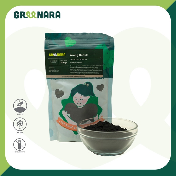 

BEST SELLER Activated Charcoal Powder 250gr Food Grade / Bubuk Arang Aktif