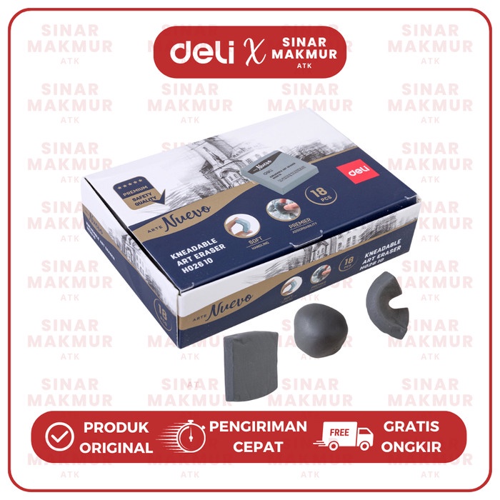 

School Eraser / Penghapus DELI H02610 (PCS)