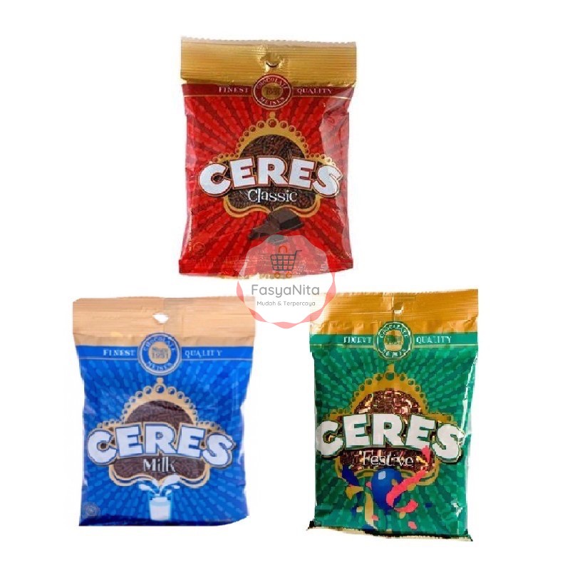 

MEISES CERES 225G/ Hagelslag/ Meses Coklat