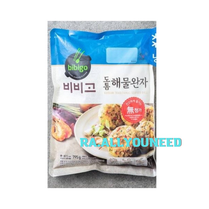 

Cj Bibigo Korean Traditional Seafood Ball / Nugget 795 gram