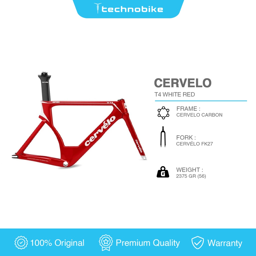 Frame Sepeda Track Cervelo T4