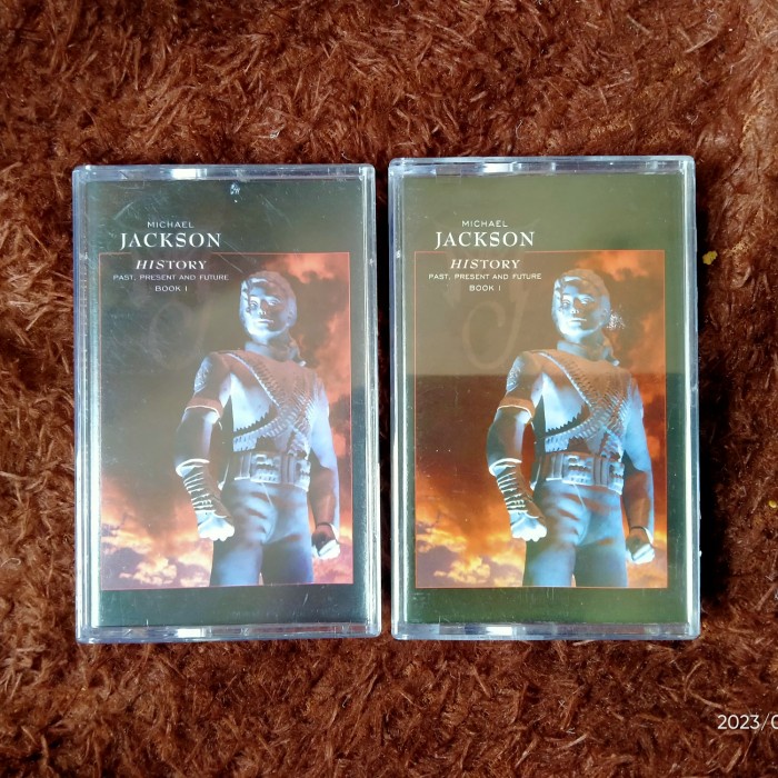 PAKET KASET MICHAEL JACKSON HISTORY I + II