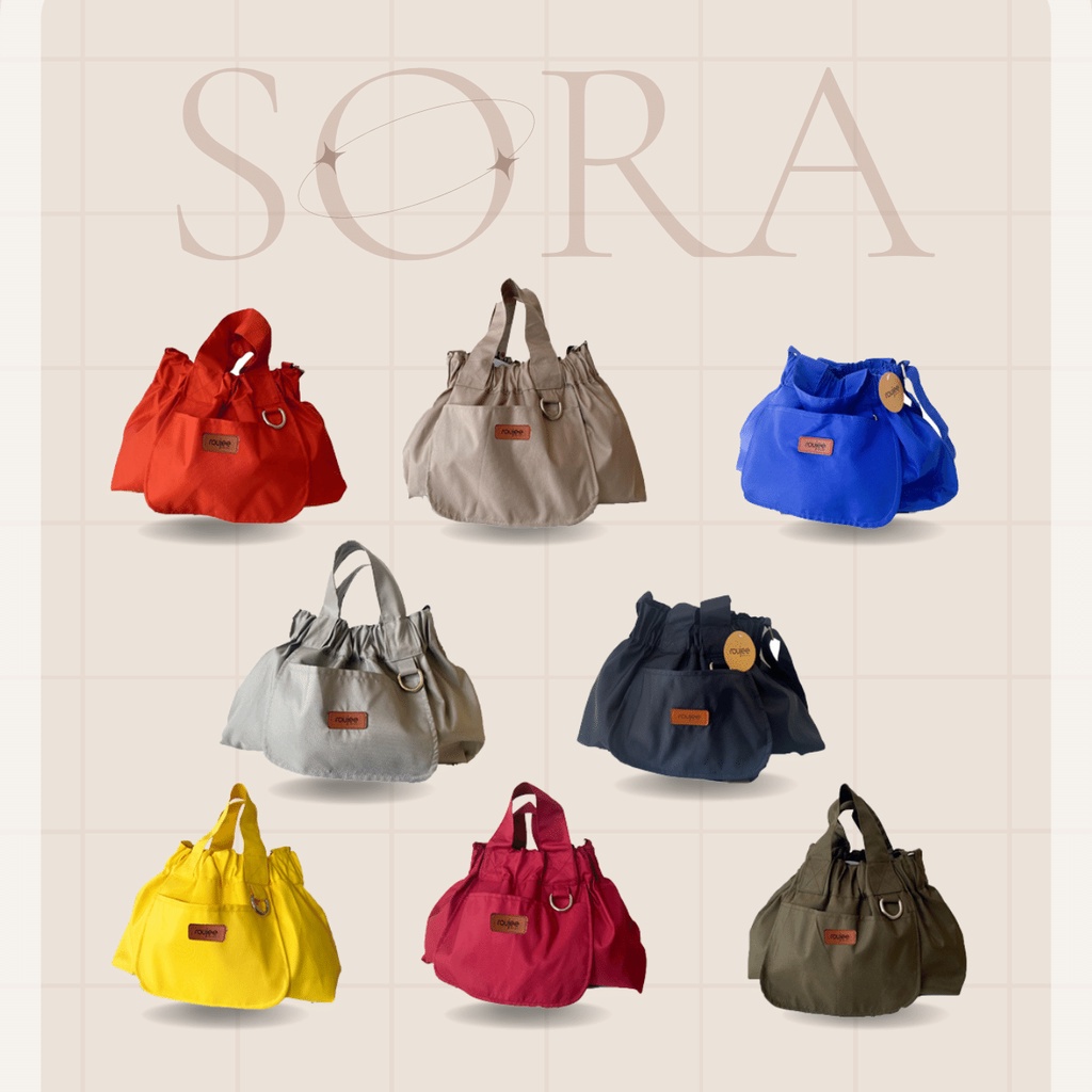 SORA XS / S / XL BAG BY ROUJEE JOGJA - DUMPLING BAG WATERPROOF