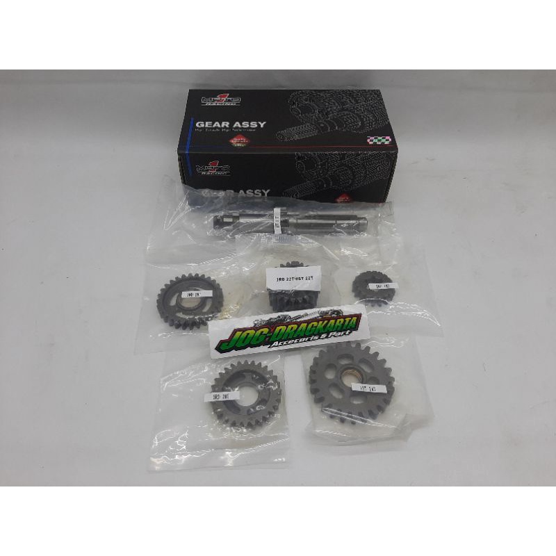 GEAR GIR RASIO NINJA R SS RR SPEK 402M 500M SUN MORI MOTO1 RACING 11T/24T
