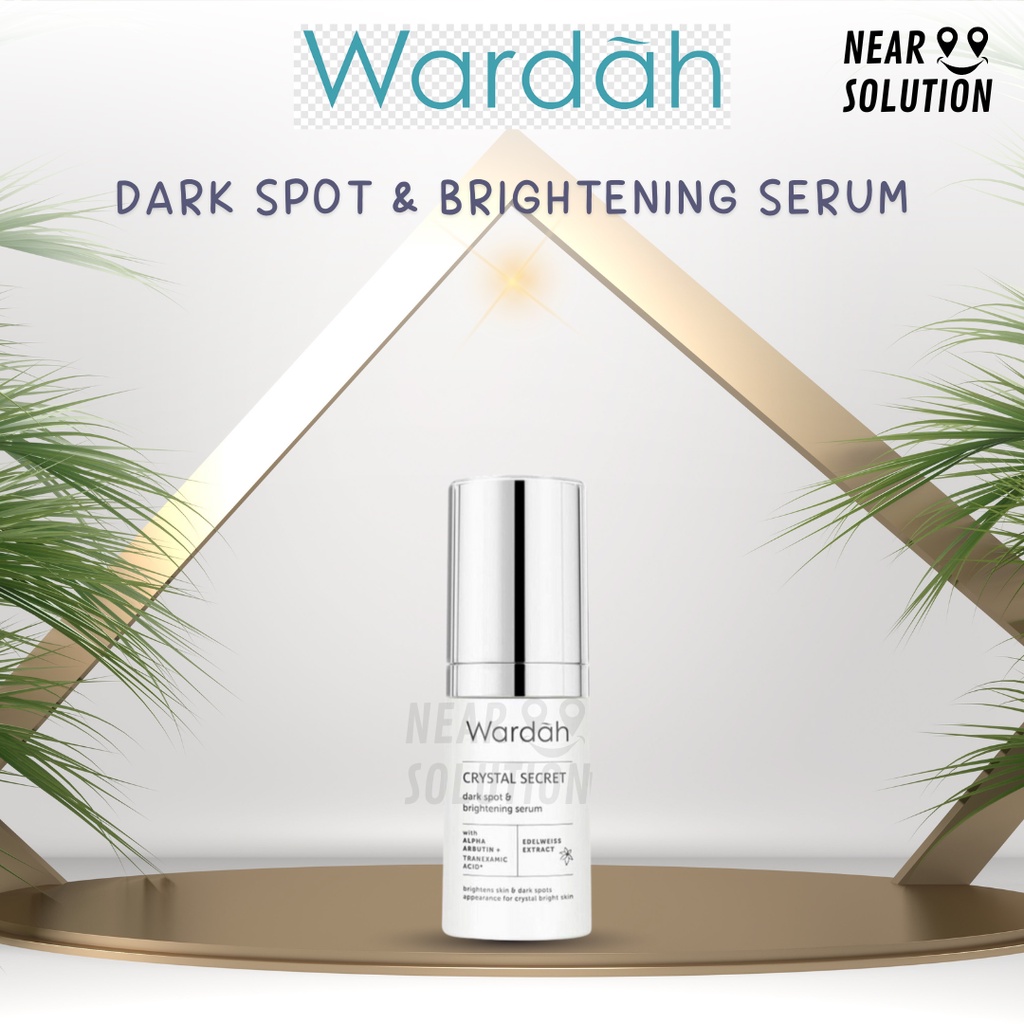 Wardah Crystal Secret Dark Spot & Brightening Serum | White Secret Intense Brightening Essence - 20 