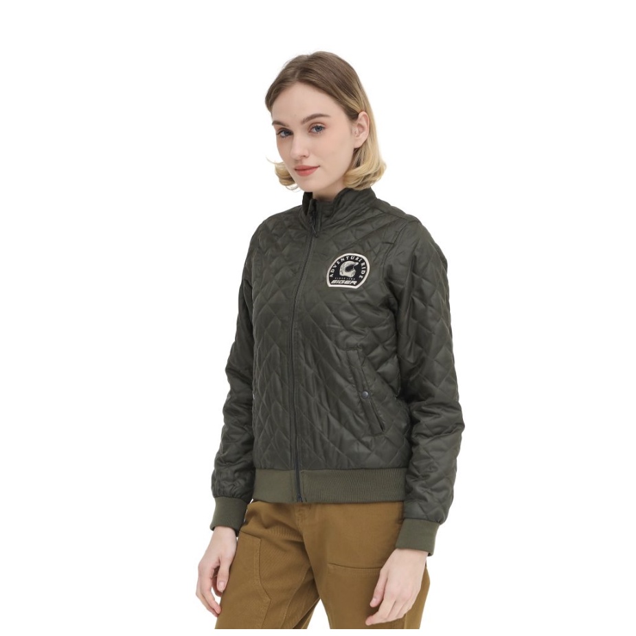 EIGER JAKET WANITA DISPATCH QUILTED JACKET - OLIVE