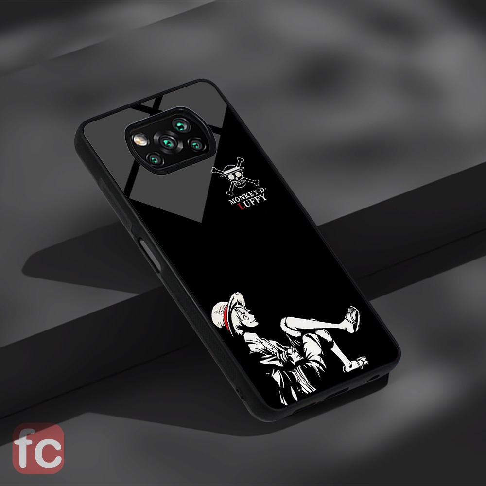 Custom Case Glossy Poco X3 Pro Nfc |AA15| Xiaomi Poco x3 Tpu Anime One Piece Luffy