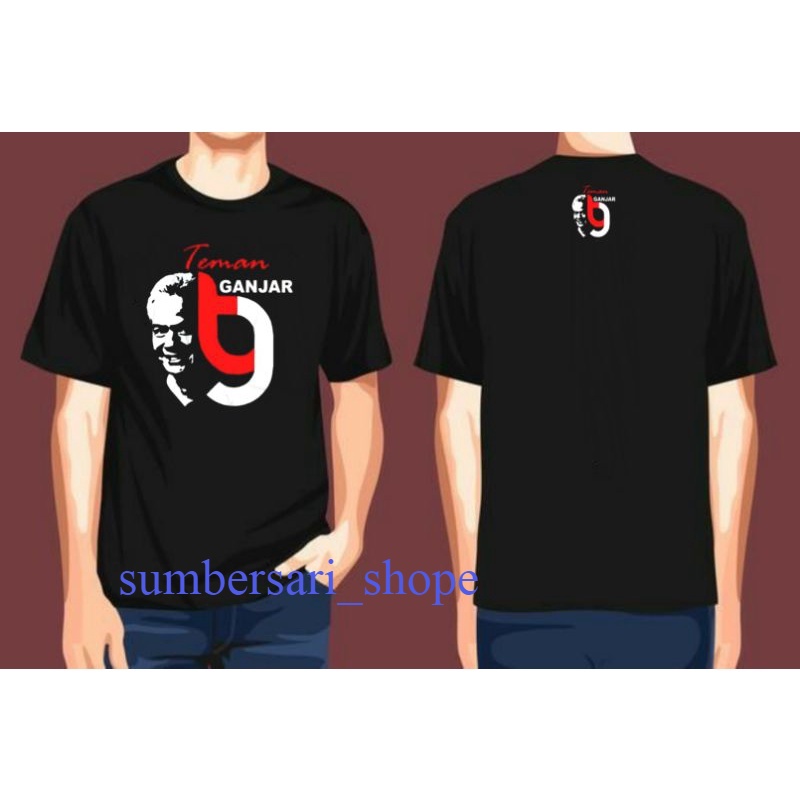 Kaos sahabat ganjar pranowo