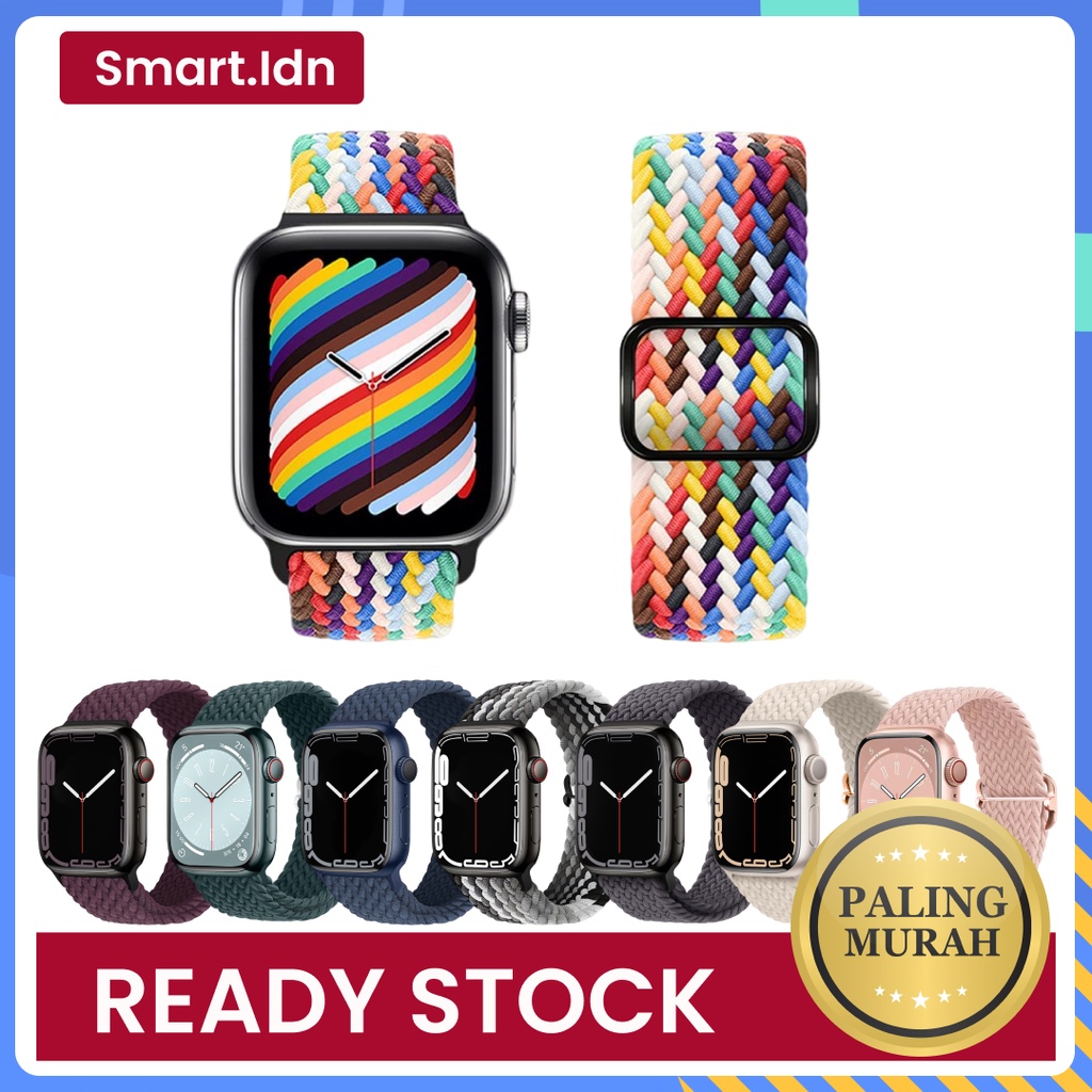 Strap iWatch Apple Watch Nylon Sport Braided Stretch Loop Strap Colorful