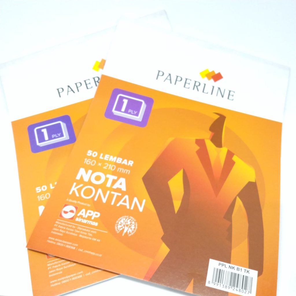 

PAPERLINE NOTA NCR 1 PLY BESAR