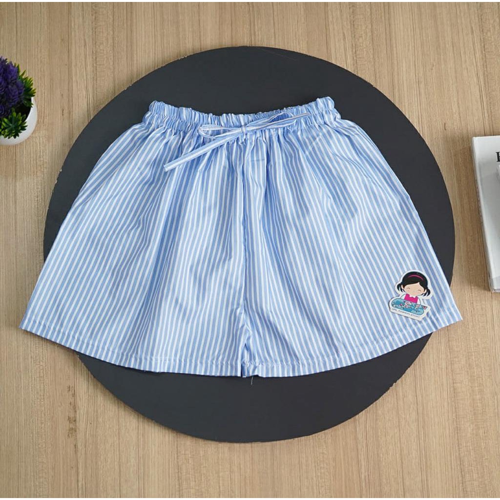 BEFAST - ZFS HOTPANTS IKA / JOSU CUTE HOTPANTS SHORTPANTS HOMEYPANTS / Celana Pendek Wanita Keluaran Terbaru / Pakaian Casual Wanaita Santai / Hotpants Motif Garis-Garis / Fashion Wanita Remaja ABG / Celana Pendek Termurah / Terlaris