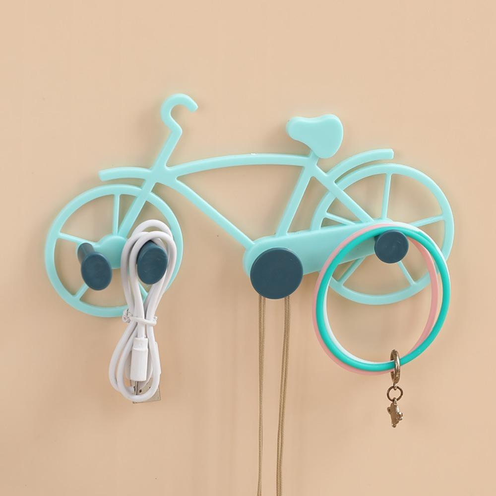 Fishstick Hook 1Pcs Dekorasi Dinding Plastik Bebas Pelubang Dekorasi Rumah Kawat Organizer
