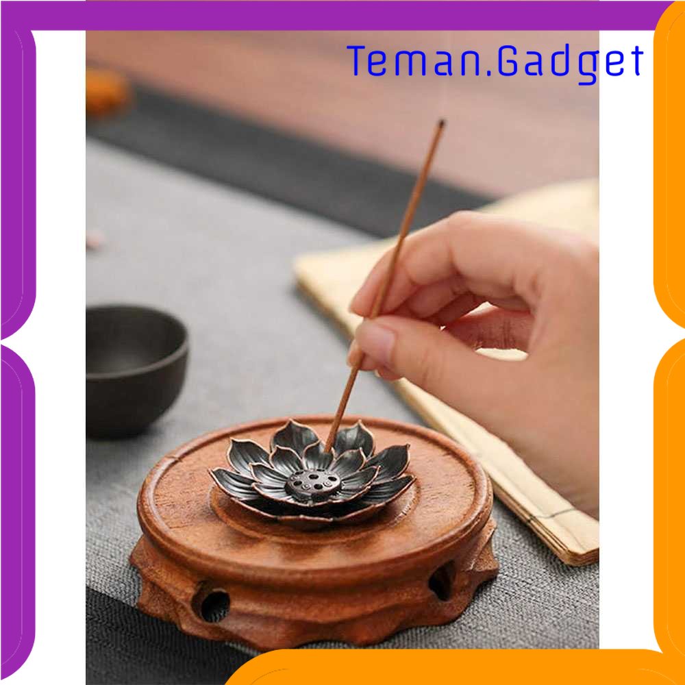 TG -  ART Yinuo Tempat Dupa Incense Stick Holder Desain Lotus - YN002