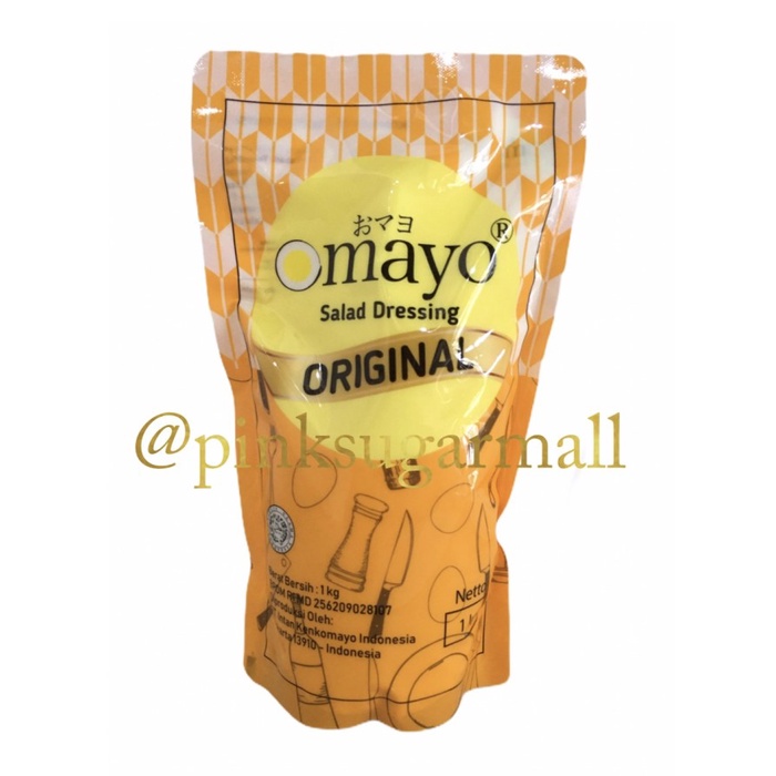 

[Ready-Stock] JAPANESE MAYO 1 Kg /Japan Mayonnaise Omayo / Omayo SWEET Mayonaise