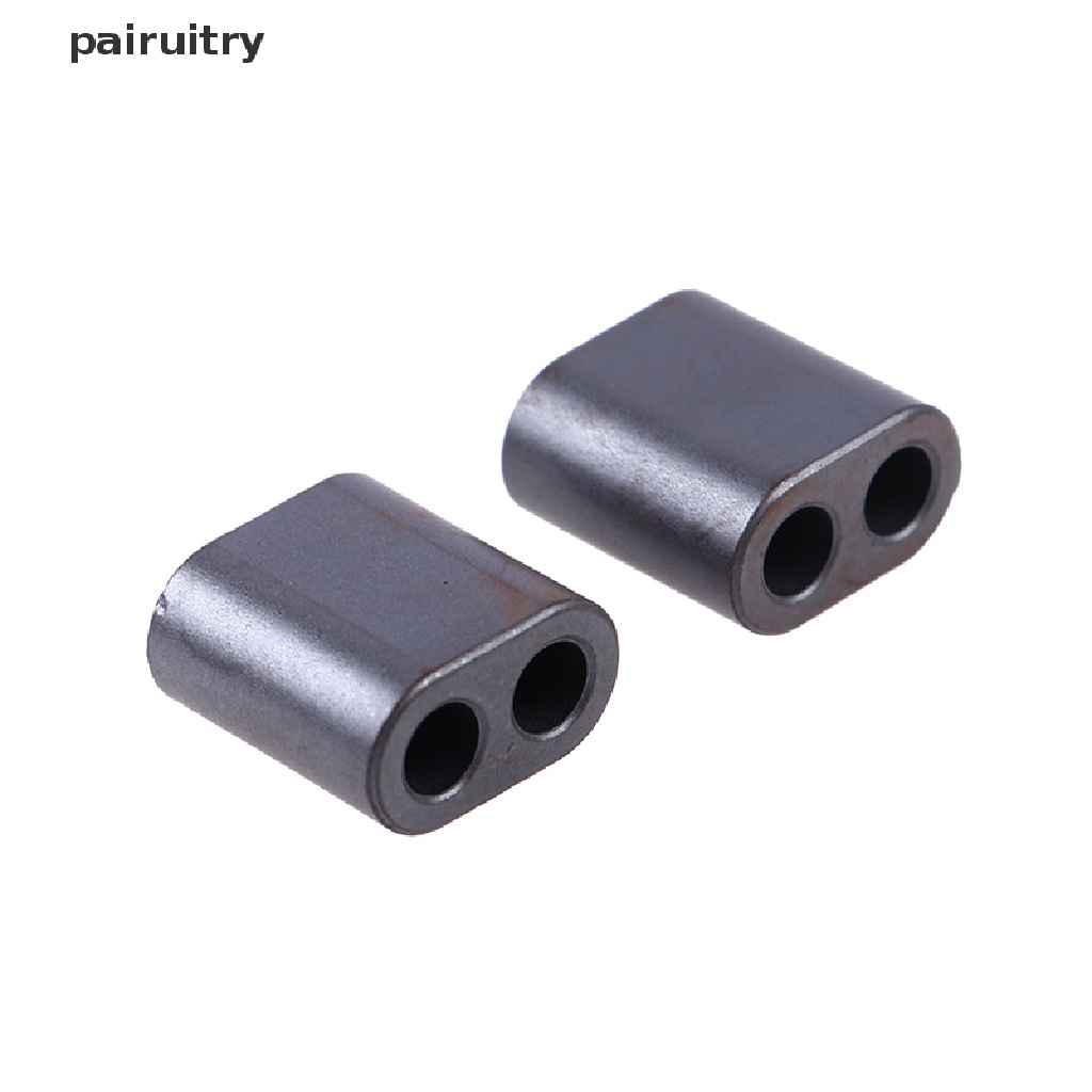 Prt 10pcs RF Ferrite Core Lubang Ganda RF Magnet RF Aksesoris 13.5 * 7.5 * 14mm PRT