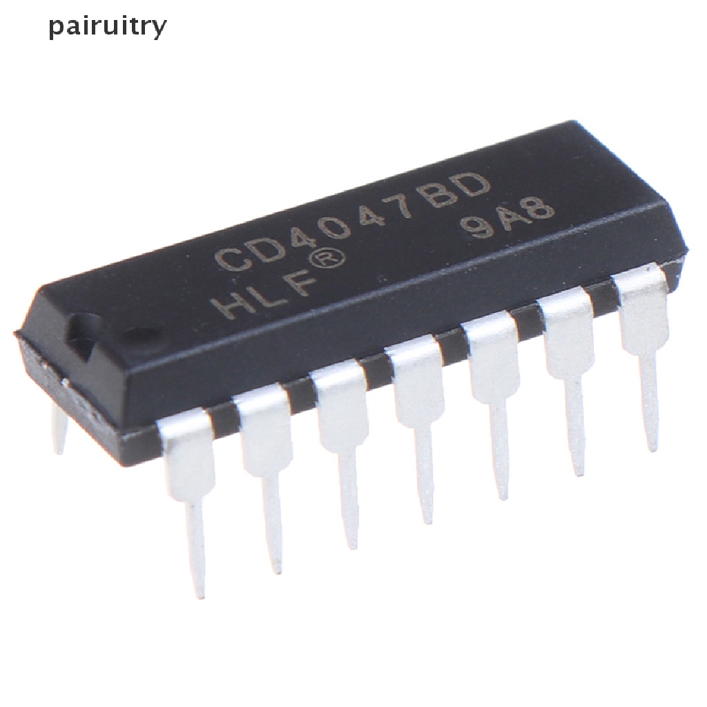 Prt 10PCS CD4047BE IC Baru Dan original in-line DIP-14 Osilator multi Frekuensi PRT