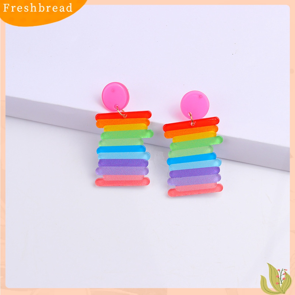 &lt; Freshbread &gt; 1pasang Anting Wanita Berongga Kupu-Kupu Perhiasan Vintage Anting Menjuntai Warna-Warni Untuk Liburan Pesta Pakaian Sehari-Hari