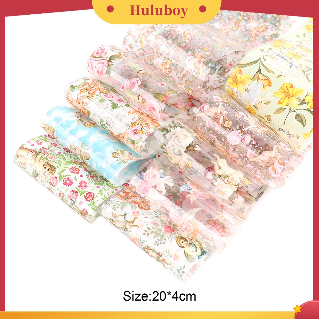 {In Stock} 10Pcs Stiker Kuku Motif Cupid Tahan Lama DIY Transfer Cupid Manicure Decor Untuk Wanita