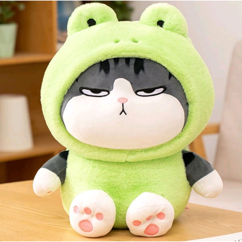 Boneka Kucing Furyu Terbaru Mainan Anak Boneka Lucu 30cm Plushie Bahan Halus Dan Lembut Berstandar SNI