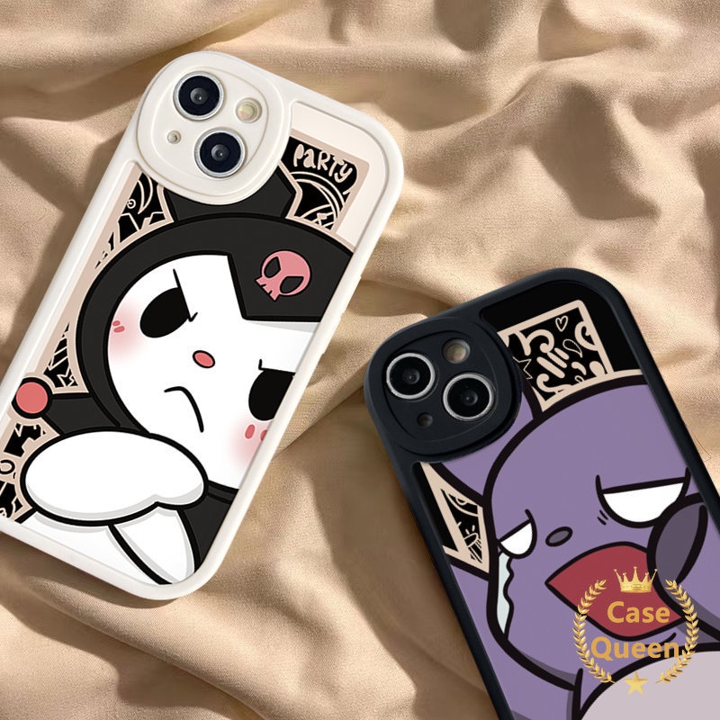 Lovely Baku Soft Tpu Shockproof Back Full Case Infinix Hot 10s 10T 9 11s 11 10 Play Hot 10 Lite Note 8 Smart 5 6 Cartoon Cute Kuromi Cover