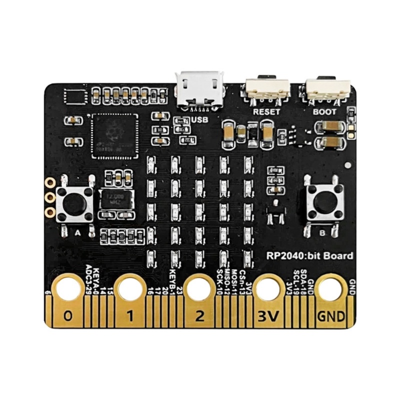 Zzz Baru Dan Original Untuk Raspberry Pi Pico Papan Pengembangan RP2040 Bit Board Onboard W25Q16 16M Flash Memory Chip