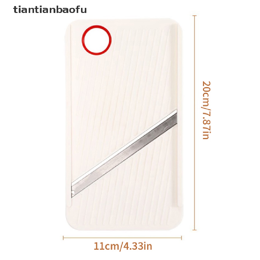 [tiantianbaofu] Alat Pengiris Sayuran Manual Stainless Steel Penghancur Dapur Kentang Kubis Cutter Butik