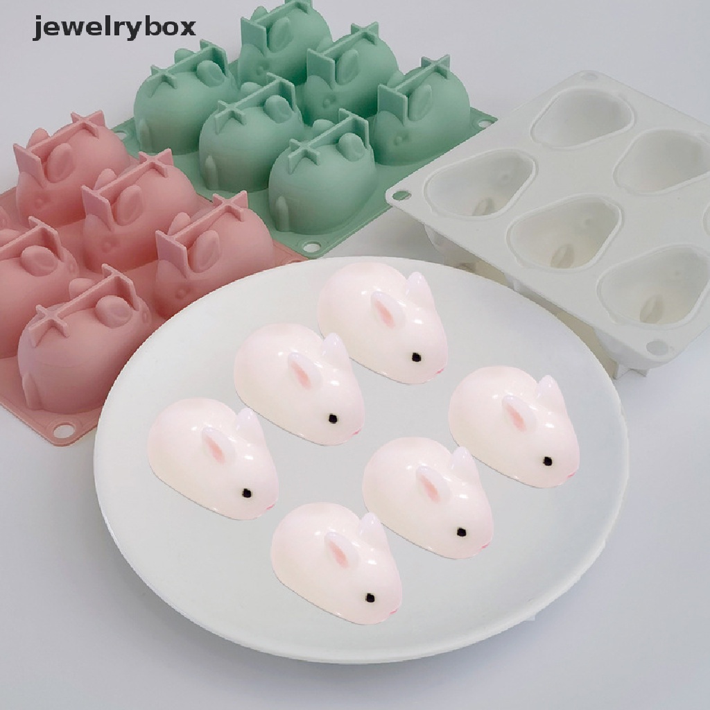 [jewelrybox] Easter Rabbit Cetakan Silikon Permen Cetakan Coklat Easter Dessert Boutique