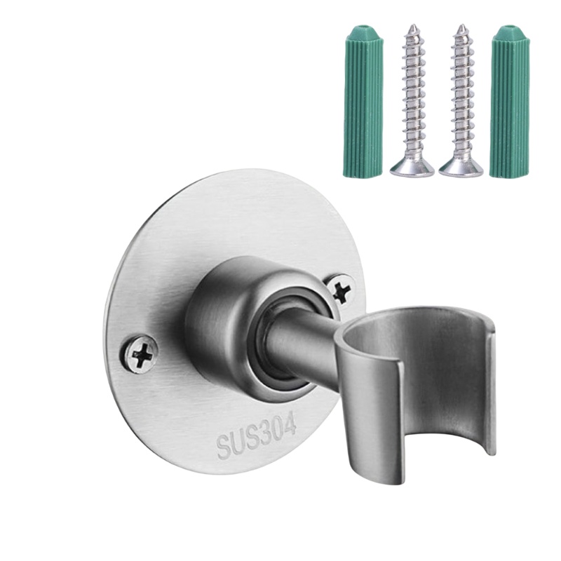 Holder Kepala Shower Tempel Dinding Kamar Mandi Dengan Sekrup/Braket Showerhead Sudut Adjustable Stainless Steel304