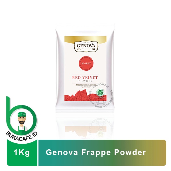 

[Bubuk MInuman Aneka Rasa] Genova Red Velvet Powder 1 kg - Bubuk Minuman
