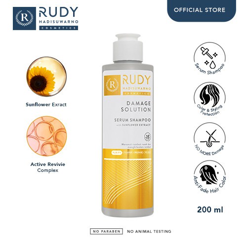 Rudy Hadisuwarno Damage Solution Serum Shampoo