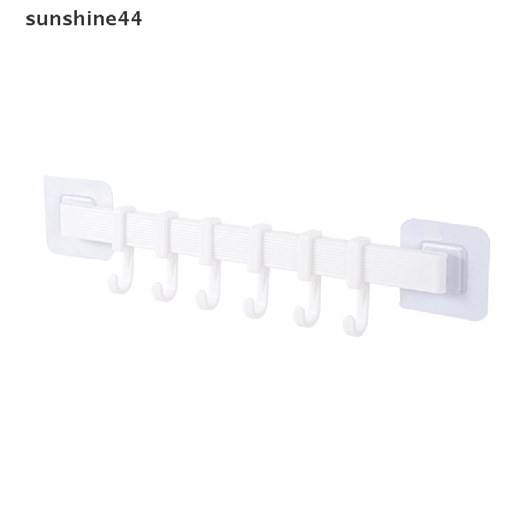 Sunshine Kitchen Storage Hook Lemari 6kait Rak Penyimpanan Organizer Rumah ID