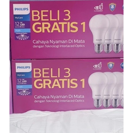 PHILIPS LAMPU LED 13 W UNICEF / PHILIPS LED PAKET / PHILIPS LED ISI 4