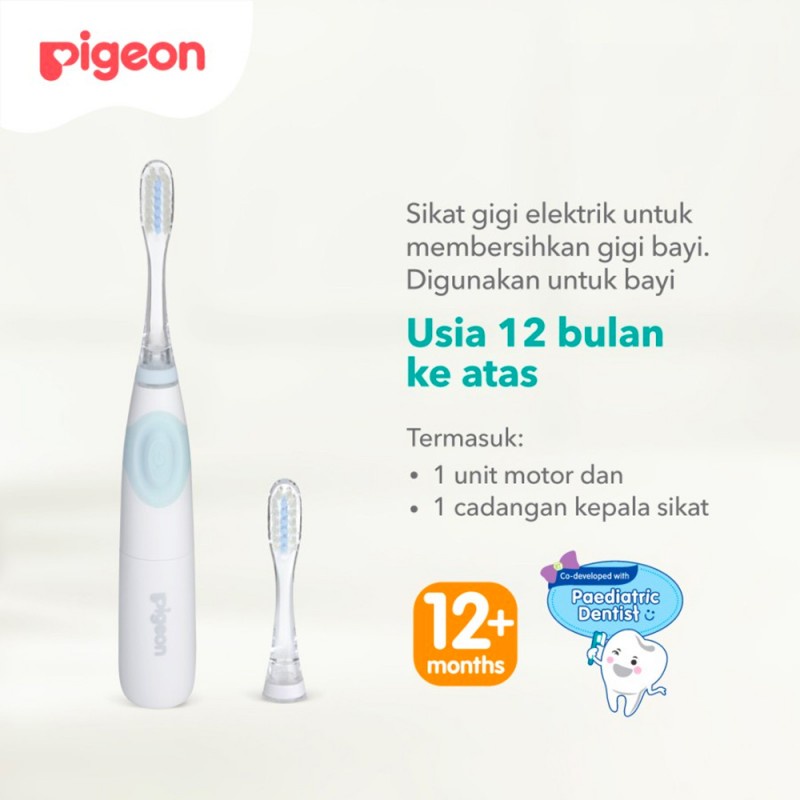 Pigeon Electric Finishing Toothbrush Sikat Gigi Elektrik Anak