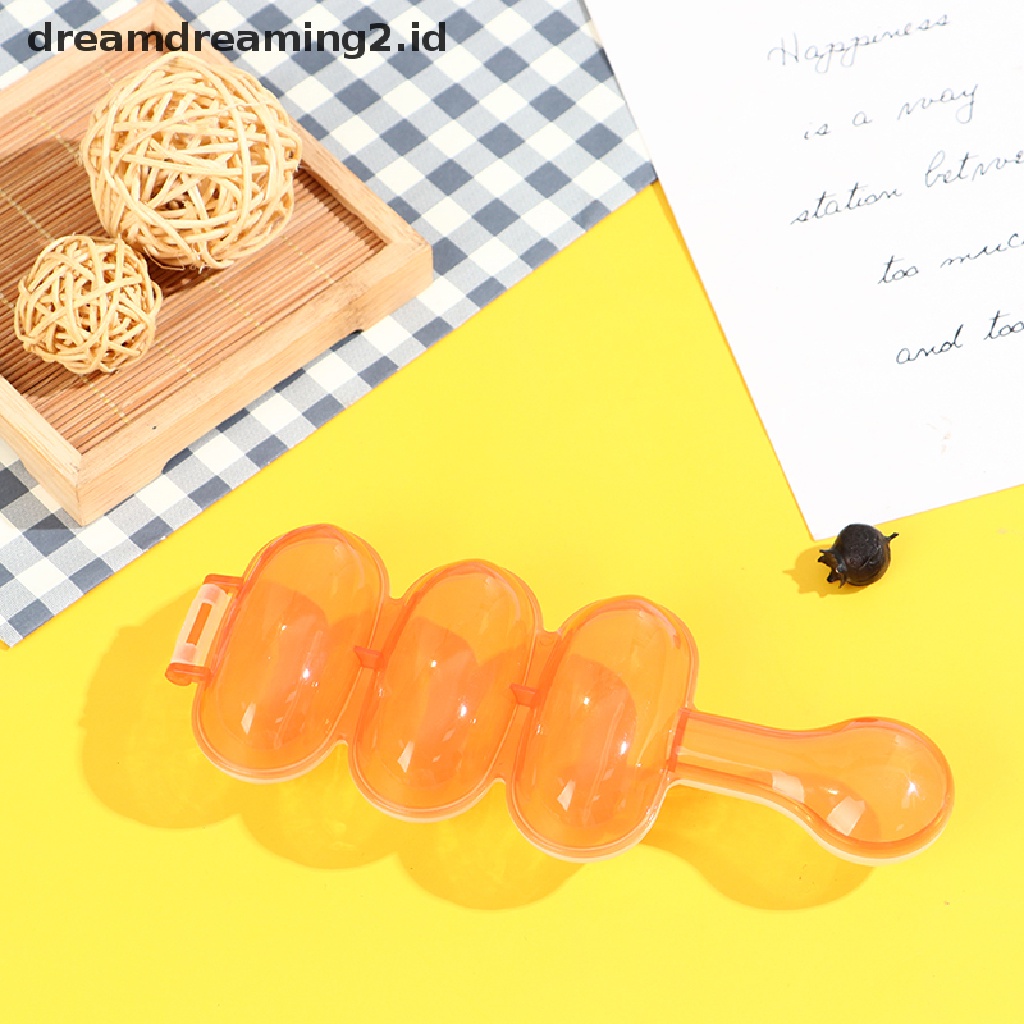 (hot) Cetakan Nasi Bola Bayi Shaker Dekorasi Makanan Bekal Anak DIY Sushi Maker Mould//