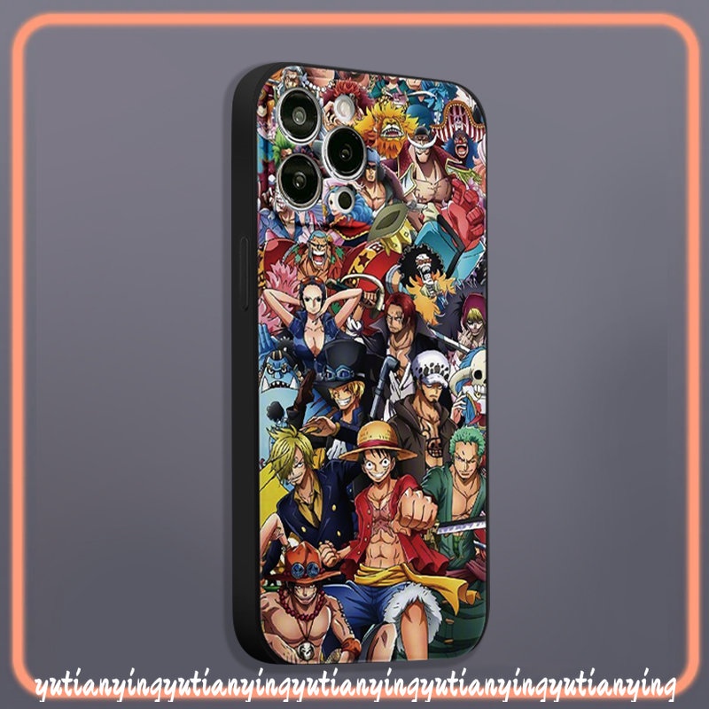 Soft Trendy Anime One Piece Case Infinix Hot 20 11s 9 20s 12i 12 10t 10s 11 8 10Lite Smart 6 5 4 Plus Hot 12 11 9 10 Play Note 12pro G96 12 8 11 12 2023 Straight Edge Phone Cover