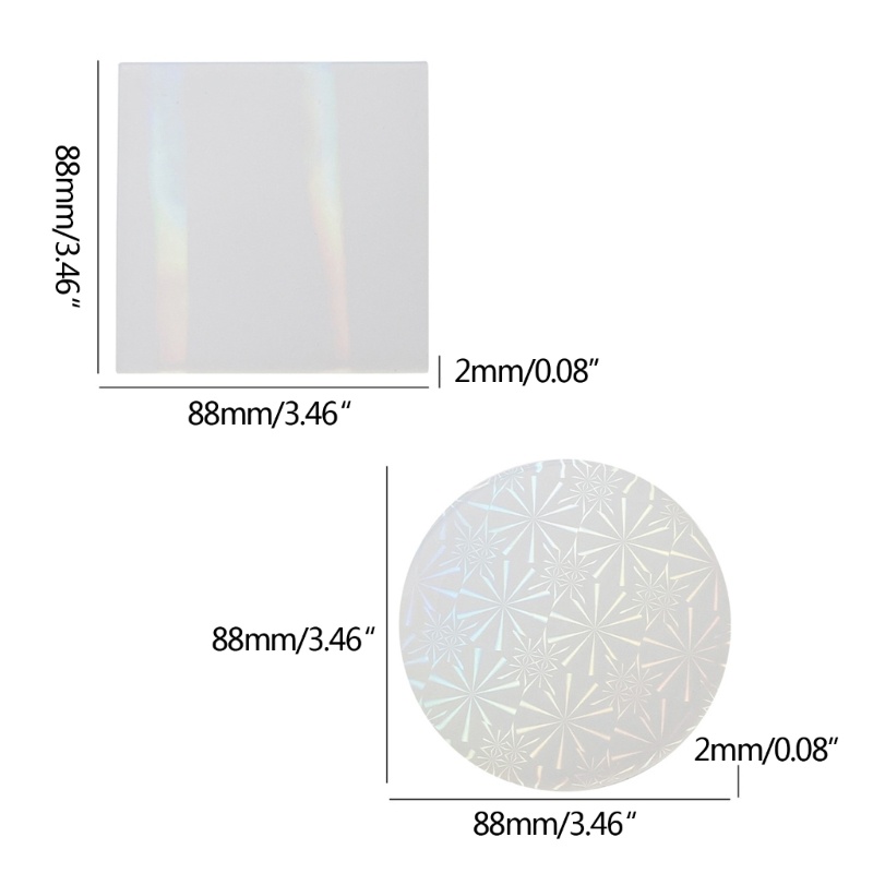 Sa Inlay Cetakan Resin Silikon Sheet Insert Untuk Epoxy Resin Casting Silicone Inlay for Resin Molds