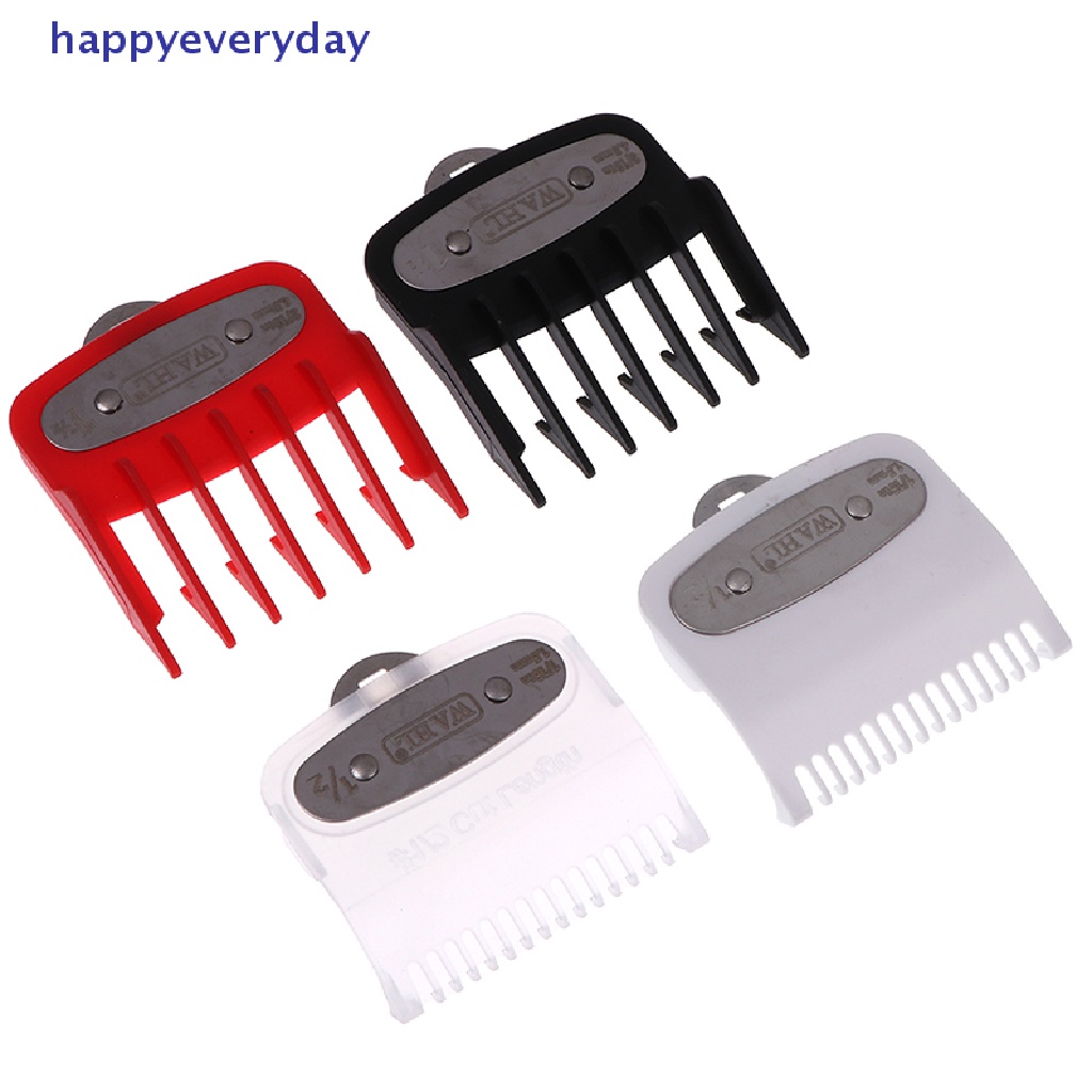 [happy] 1.5mm+4.5mm Size Guide Comb Set Sisir Dengan Penjepit Holder Metal [ID]
