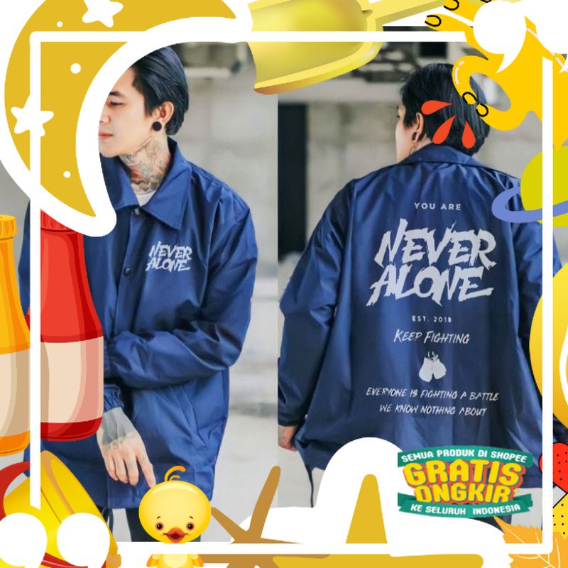 Jaket coach erigo sweater jacket bandungjeket cowo cowok cewe cewek apparel naga jepang wanita perem