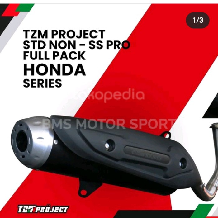 Knalpot Tzm Project Non Ss Pro. Vario 125 Led. 150 Led Old...Original.