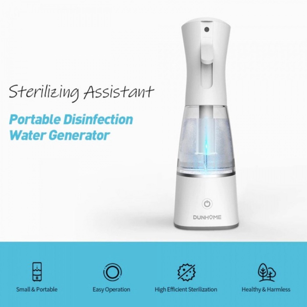 Alat Pembuat Disinfektan Disinfectant Spray Bottle Portable Generator