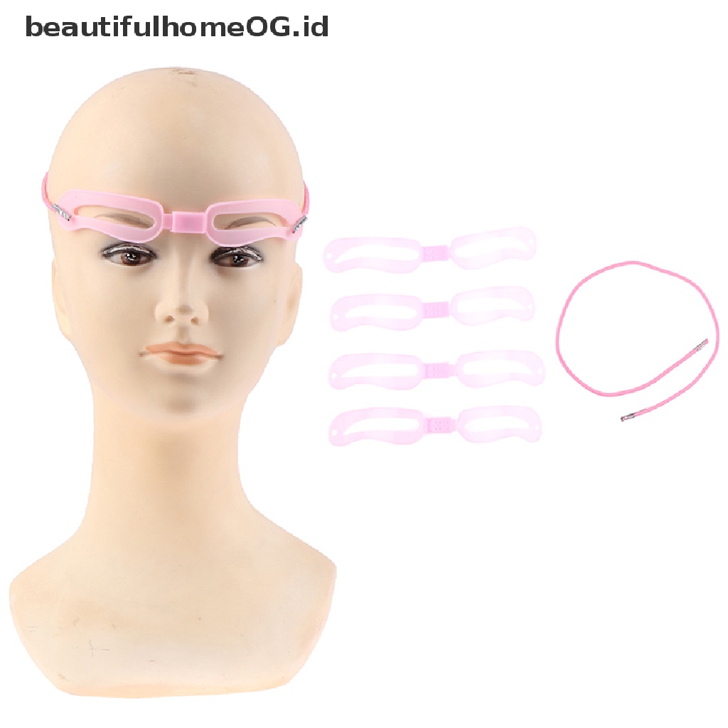 // Lebaran// Kartu Alis Tato Penggaris Artefak Alis Diy Permanen Stereo Make Up Tools **