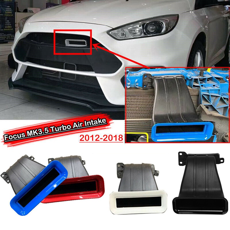 Untuk Ford Focus Air Inlet Tuyere Intake RS ST Hatchback 4D Sedan 5D MK3 MK3.5 Modifikasi Mobil 2012-2018
