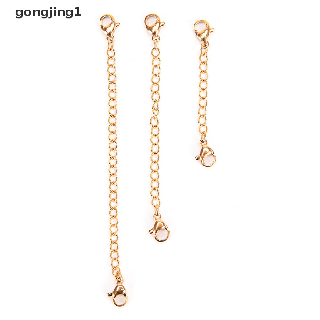 Ggg Extension Chains Extender Tail Kaitan Kalung Gelang Anting Membuat Perhiasan ID