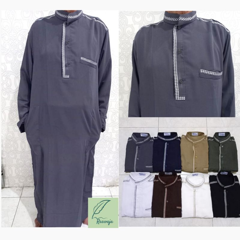 Jubah Pria Dewasa / Jubah Dewasa Bordir / Gamis Laki laki Dewasa / Jubah Laki dewasa / Gamis Laki De