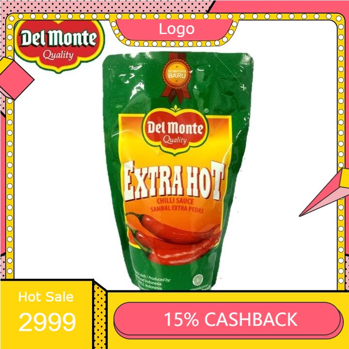 

Delmonte Saus Extra Hot 1Kg