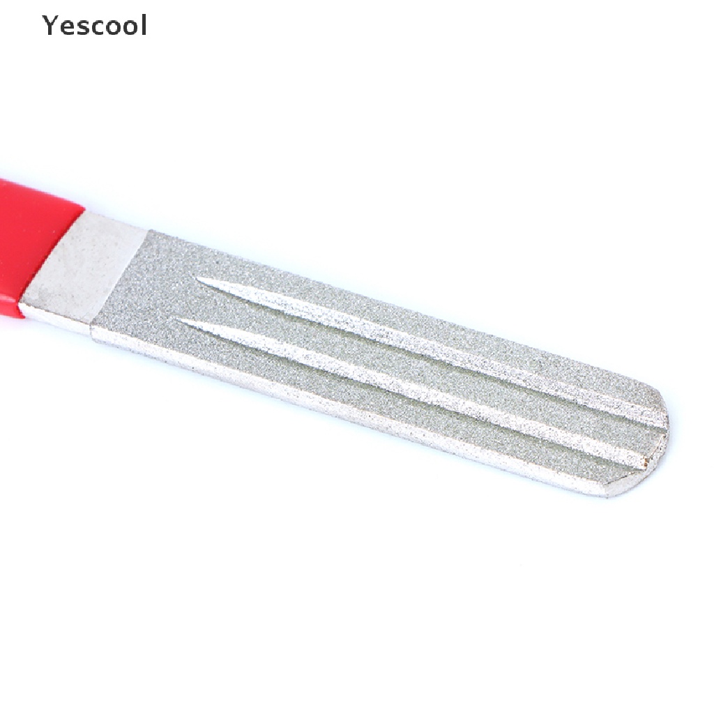 Yescool 1Pcs Diamond Fishing Hook Asah Fishook Sharpening Alat Pancing ID