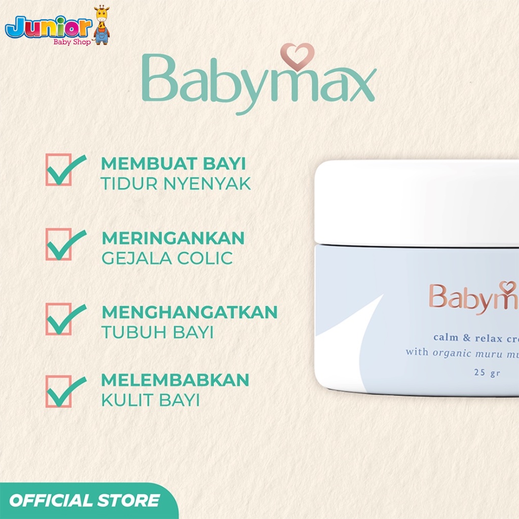 Babymax Calm And Relax Cream 25gr