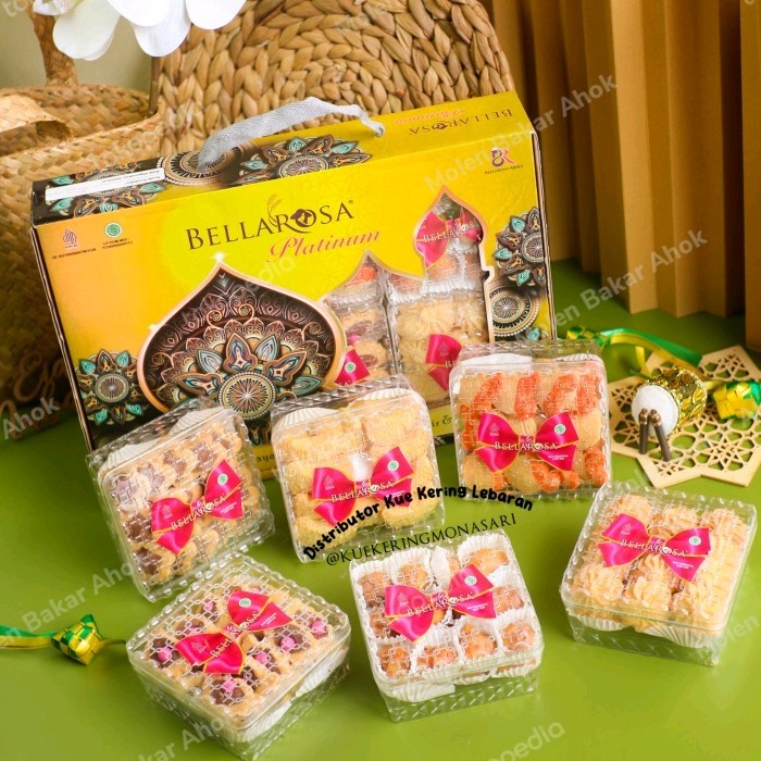 

TERBARU Paket Parcel Kue Kering Lebaran Bellarosa Platinum DELP