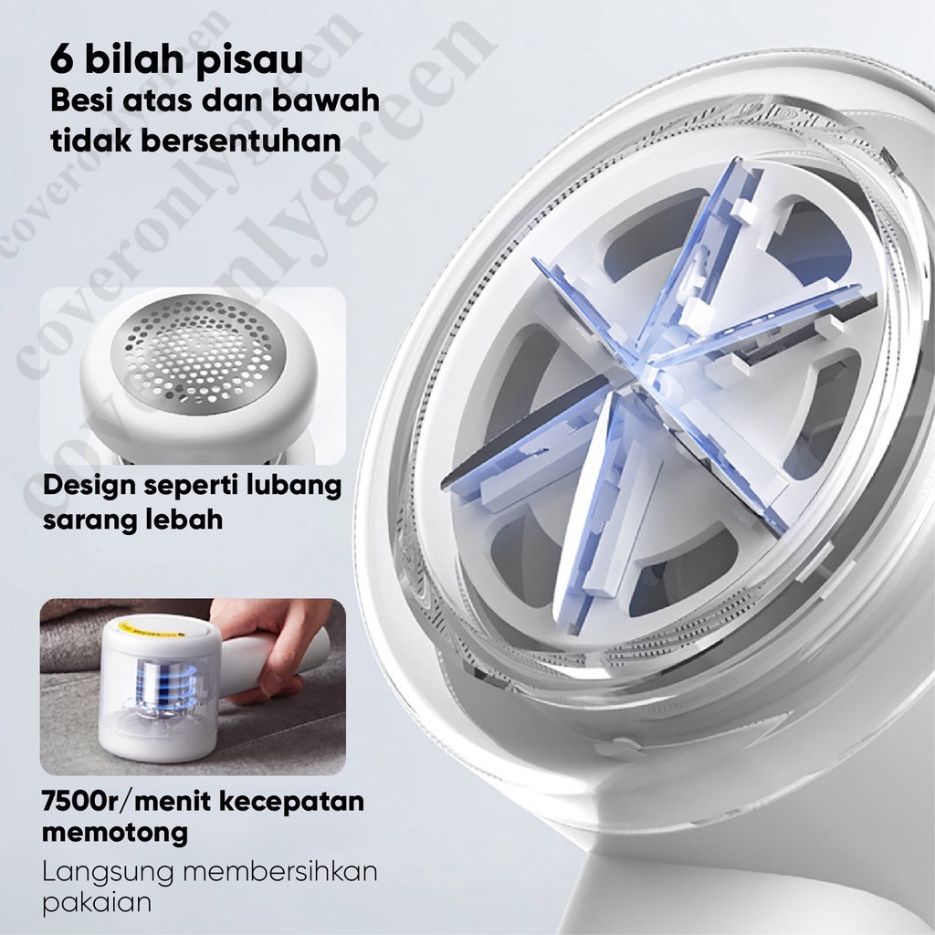 Portable Lint Remover Electric Fuzz Trimmer rechargeable pembersih bulu pakaian Lint Remover