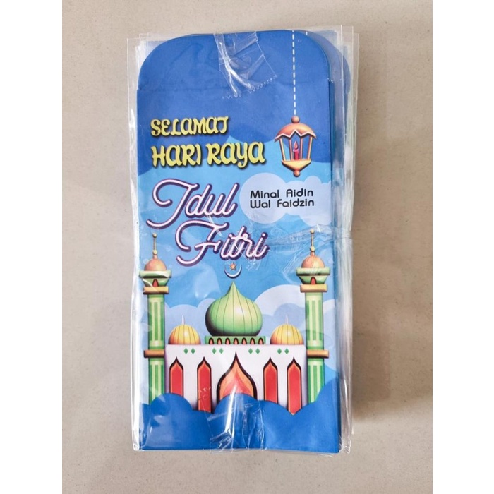 

Amplop Lebaran Edisi Idul Fitri 2023 Terbaru / Isi 10 & 100 Pcs - Biru 100 Pcs